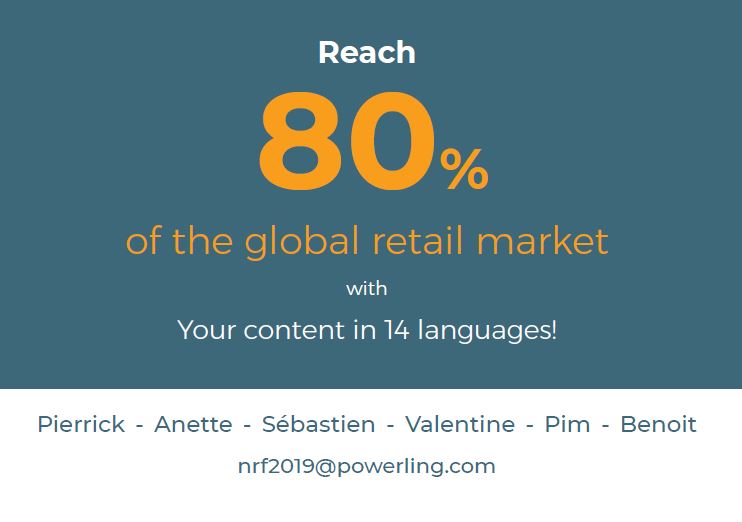 Powerling is aanwezig op de grote NRF Retailbeurs 2019!